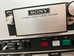 Vintage Sony TC-651 Reel To Reel Tape recorder 3 Head 3 Motor Japan for parts RE
