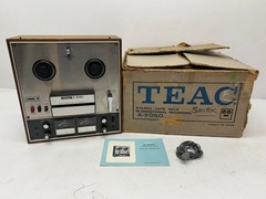 Vtg TEAC A-2050 Reel To Reel Stereo Tape Deck Bi-Directional Recording Works