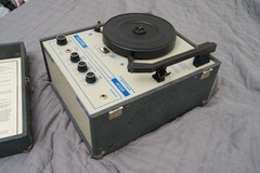 Vintage Califone #1455K Portable Record Player Tested Works Great!!