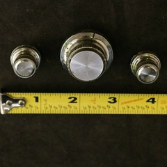 Vintage Realistic Patrolman Cb-8 Radio Replacement Part -Front Face 3 Knobs