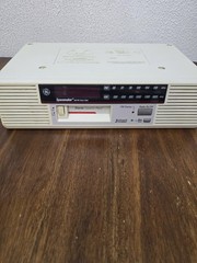 Vintage GE Space maker Cassette AM/FM Clock Radio 7-4275A All Tested & Working