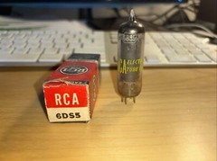 Vacuum tubes 6DS5 RCA NOS