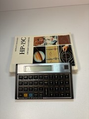 Vintage Tested 1985 HP Hewlett Packard 15c Calculator & Owners Handbook Working