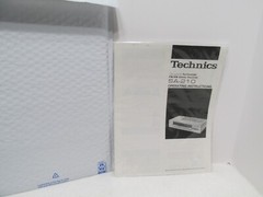 Authentic Technics SA-210 Receiver Operating Instructions