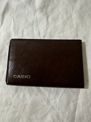 Vintage Pierre Cardin Series 48 Solar Calculator Casio Case Tested Working VTG