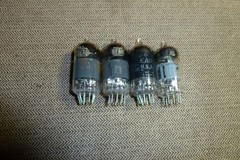 4 – 6EA8 Glass Amplifier Vacuum Tubes Item #328