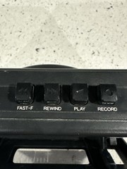 Realistic Cassette Tape Player Recorder CTR-22 Mic Built-in Speaker Untested
