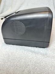 Orchid 5” B/W Television TV W/ AM/FM Radio Portable 4 Way Power SB13-9U/V