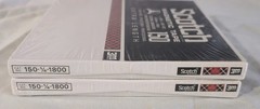 SEALED SCOTCH Magnetic 150 Blank Reel To Reel 7” Tape 1/4” x 1800 Ft – LOT OF 2