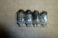 4 – 6EA8 Glass Amplifier Vacuum Tubes Item #328