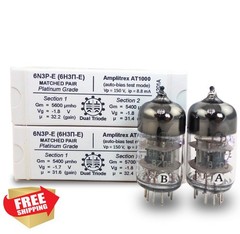 Tested Matched Pair 6N3P-E NOS Vacuum Tubes (Upgrade 5670)