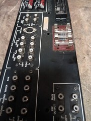 Sansui AU-7500 Integrated Amplifier Parts Back Panel