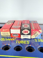 Lot of 4 Mix Brand 6BA6 Untested Tube
