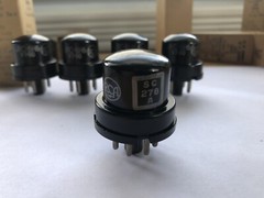 Vintage Lot Of 5 1944-45 RCA VT-90 JRC-6H6 Vacuum Tubes