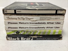 VTG 1980-81 Radio Show Reel to Reel Lot Black Beat Powerline Cue Sheets Not Test