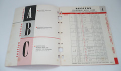 1952 Recoton Replacement Needle Simplified Reference Guide