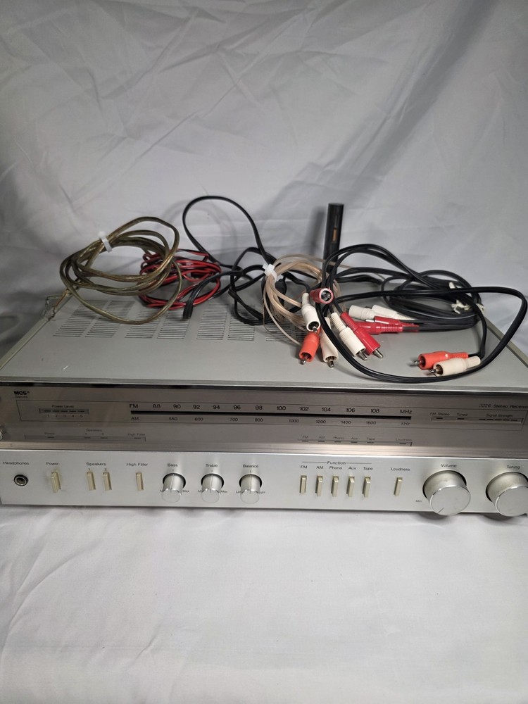 MCS 3226 Series Modular Component System Stereo Vintage Receiver Partially Test