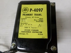 Stancor P-4097 Filament Transformer