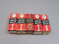 Lot of 5 Amperite Miniature Delay Relay (2ea) 115N0120T, 115C5T, (2ea) 115N030T