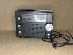Vintage Realistic Patrolman 5 Multiband Radio | Black – Untested