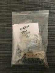 STUDER A810 Reel to Reel Capacitor Replacement Kit