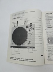 Technics Turntable System SL-3200 Original Operating Instructions