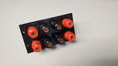 New Pioneer SX-636 Speaker Terminal Conversion (To Banana Plugs)