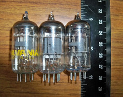 3 Strong Assorted 6AN8A Tubes