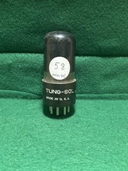 One Tung-Sol 6V6GT TV-7D/U Tested @ 58 Min/45 #17 Used