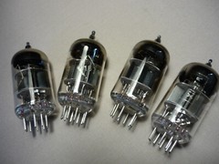 4pcs. 6N1P-EV / 6Н1П-ЕВ ~ 6N1, ECC87 Double triode OTK1