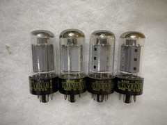 Sylvania 7591 7591A Excellent Testing Values Matched Quad