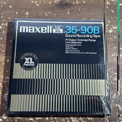 New Maxell UD 35-90B Sound Recording Tape For Mastering FACTORY SEALED Japan