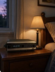 Vintage 1980 Sears Model 800.20530300 AM-FM Flip Clock Radio/Working Cond/Clean