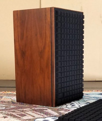 Pair of 2 Black Foam speaker grille inserts.. Fits Vintage JBL L-100 Century