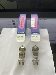 Tungsram Hungary 12AU7 ECC82 Telefunken Alternative Lot Of 2 matched