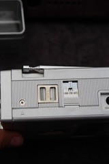 Emerson VR22 Portable CRT TV FM AM Radio 1985 Japan Leather Case Battery Pack