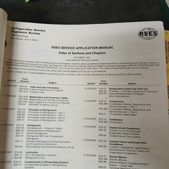 SAM: RSES Heating-Air Conditioning-Refrigeration Service Manuals Vol 1 & 2
