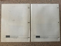 Sansui au-7500 & Tu-7500 Original Service Manual Pair Rare Printed In Japan