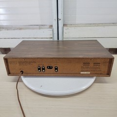 Vintage Merc Radio AM FM MPX 8-Track Stereo Receiver Woodgrain Tested