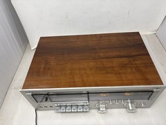 Vintage MCS Modular Component Systems 3552 Stereo Cassette Deck Wood Grain PARTS