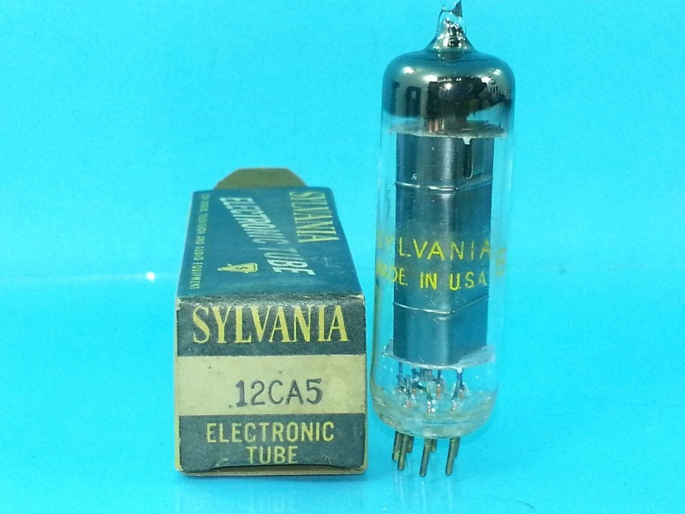 SYLVANIA 12CA5 TUBE ABSOLUTELY NOS NIB SINGLE