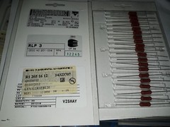 20pcs DALE RLP 3 12R 3W 1% HI END AXIAL SILICONE WIREWOUND RESISTORS FOR AUDIO!