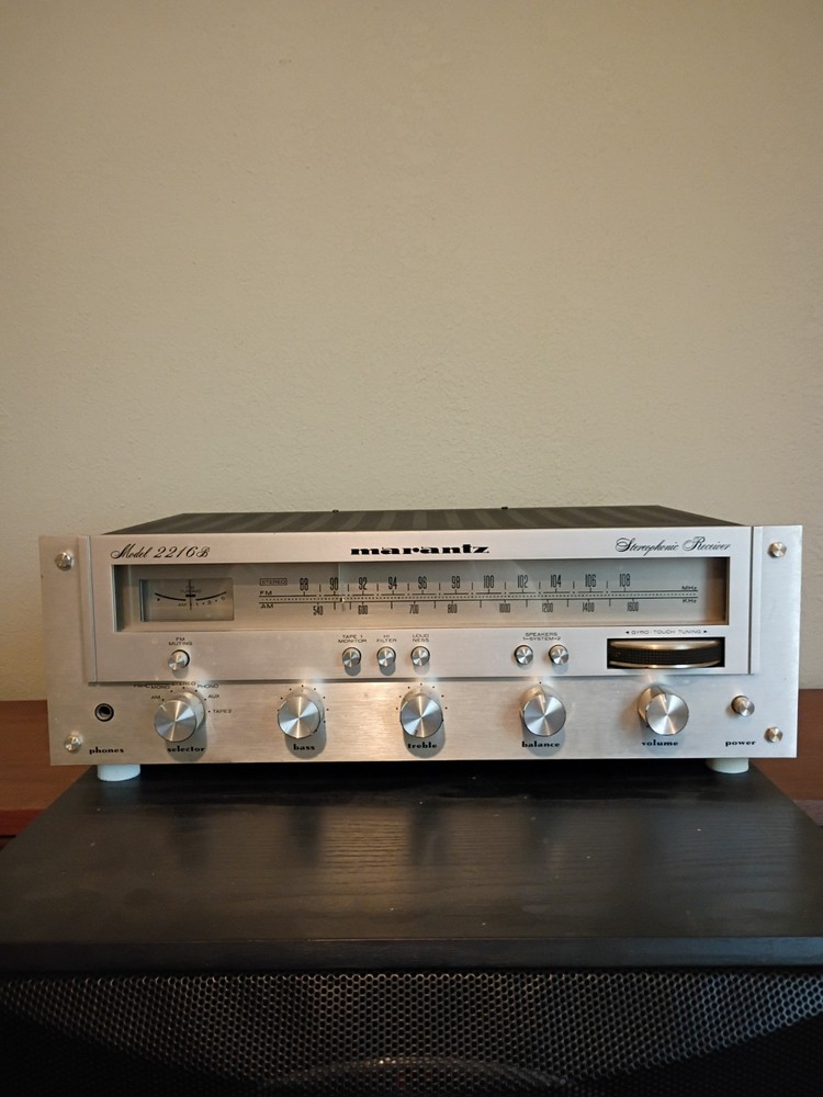 Marantz 2216B Vintage Stereo Receiver Tested & Working