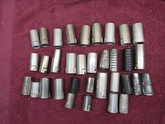 LOT Vintage Vacuum Tube Shields EBY CINCH ELCO