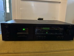 Nakamichi CR-1A 2-Head Cassette Deck Works Read