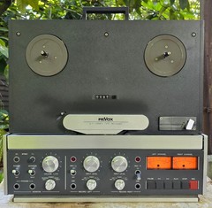ReVox B77 Tape Deck 2 Track Vari Speed 3.75/7.5 IPS Pro Tested 100% Functional
