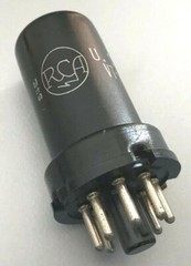 Vintage RCA Metal Vacuum Tube 12SR7 VT-133 USA
