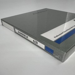 SEALED Ampex 631 Reel to Reel Tape (7”, 1/4” X 1200’)