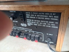 VINTAGE SHERWOOD S-7250-CP RECEIVER WORKS GREAT!! MADE IN KOREA VIDEO