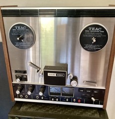 Vintage Teac 3300 Reel to Reel Recorder Tinted Plastic Dust Cover **Only